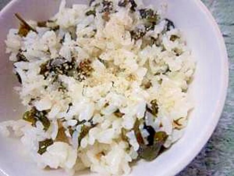 わかめご飯【離乳食完了期～大人まで対応】